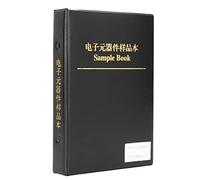 Xiuganpo Libro di Campionamento di Combinazione di Resistenza SMD, Kit Gamma di Resistenza Ai Chip Ad Alta Precisione Etichetta Chiara in Lega Leggermente Troppo Memorizzabile per il Laboratorio