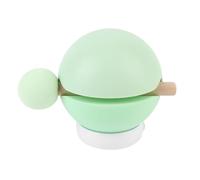 Xiuganpo Luce Notturna Al Silicone, Simbolo della felicità Ricaricabile di Cartone Animato da Notte di Pesce in Legno con Camere per Camere per le da Letto (GREEN)