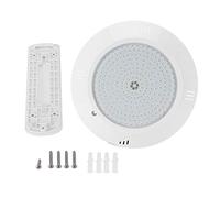 Xiuganpo Luce per Piscina 252LED, IP68 Impermeabile 18W AC12V 6000K Lampada Subacquea Bianca per Paesaggi con Angolo del Fascio di 120 Gradi per Illuminazione di Fontane da Giardino per (SL-8002)