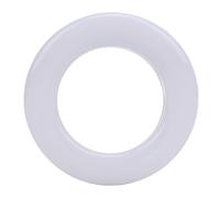 Xiuganpo Luce Video di Clamp/Holder Ricaricabile, Regole 3 modalità di Luce 3500-6500K Selfie Dimping Dimming Selfie per la Fotografia (WHITE)
