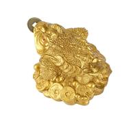 Xiuganpo Lucky, Rappresenta un Popolare Fascino del Feng Shui per la prosperità, la Rana di Denaro, una Moneta in Bocca, per la Decorazione della Casa di Feng Shui (S 6 * 6 * 5mm)