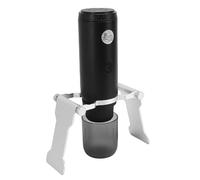 Xiuganpo Macchina da caffè Portatile con Pressione 19 Bar, Macchina da caffè USB Senza Fili per Capsule e Fondi, Serbatoio dell'acqua in Acciaio Inossidabile da 80 Ml, Batteria da 7800 MAh per