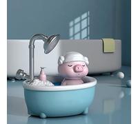 Xiuganpo Maialino Giocattolo da Bagno con Spruzzatore D'Acqua, Plastica | Giocattolo sprinkler per baby shower per bambini piccoli, tubo delicato, divertimento nella vasca da bagno, regalo per