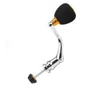 Xiuganpo Maniglia di Ricambio per Mulinello da Pesca Elettrico, Gambo Esagonale Resistente, Comodo Pulsante Eva, Adatto a Vari Mulinelli (2000 3000 Taglia Media)