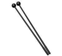 Xiuganpo Martello Orff in Plastica per Bacchette, Mazzuola per Strumenti a Percussione, Strumento Musicale Leggero e Portatile (plastica nera)
