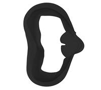 Xiuganpo Maschera per gli Occhi in Silicone per Occhiali VR per 2, Comoda Copertura Resistente Al Sudore per i Giocatori, Realizzata in Silicone Ecologico (BLACK)
