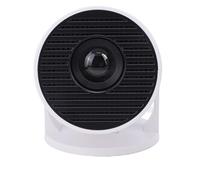 Xiuganpo Mini Proiettore Portatile, Multi Porte a Basso Rumore 25dB WiFi Altoparlanti Surround Integrati con Rotazione di 240 Gradi, Proiettore Home Theater per Smartphone TV Stick PC