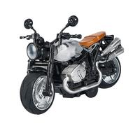 Xiuganpo Modello di Moto Giocattolo Veicolo da Corsa Pull Back in Lega in Scala 1:12 con Luce e Musica per Bambini da Collezione (#1)