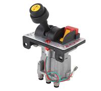 Xiuganpo Muldikipper Tipper Switch, 4 Posizione di Lavoro Alluminio Plastica -Valvola Fiscale Proporzionale con Interruttore PTO per Sistemi Idraulici