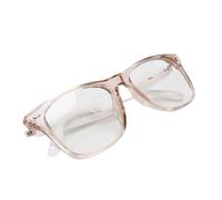 Xiuganpo Occhiali Intelligenti, Carico Magnetico a Basso Rumore 144 Lingue AI Smart Traduzione Occhiali Unisex per Viaggio Internazionale (Cornice rosa e bianca)