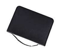 Xiuganpo Organizzatore della a Matita, a Matita Artistica, Pieghevole Resistente a Grande capacità 150 Slot in Stoffa in Pelle PU Studenti Portatili per Bambini (BLACK)