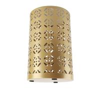 Xiuganpo Organizzatore Ombrello Bidone, Supporto per Il Modello di Rame Pattern Vuoto Spazio di Asciugatura Rapida in Metallo per la Casa per l'ingresso (Gold #13)