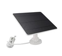 Xiuganpo Pannello Solare, Telecamera di Sorveglianza Pannello Solare USB Tipo C Sicuro per Torcia Stabile