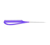 Xiuganpo Pettine Codone Pettine Antistatico Per Lo Styling Dei Capelli Per Lo Styling Professionale Pettini Per Lo Dei Parrucchieri Per Il Barbiere A Casa (PURPLE)
