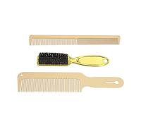 Xiuganpo Pettine per Tagliare i Capelli Elegante Set di Pettini Barbiere Che Impedisce l'elettricità Statica Portatile Ultra Sottile per il Salone Acciaio Inossidabile + ABS + Nylon