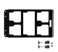 Xiuganpo Piastra Accessoria per Cassetta degli Attrezzi Packout, Staffa di Stoccaggio in Acciaio Inossidabile per Carichi Pesanti, Organizza gli Strumenti, Riduce il Disordine, Facile Installazione,