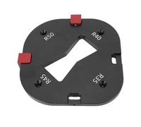 Xiuganpo Piastra di Routing Eck, Localizzazione dei Blocchi CNC Elaborazione del Modello d'angolo Rotondo R35 R40 R45 R50 per Taglio a Legna