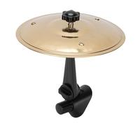 Xiuganpo Piatto D'incidente per Presa D'aria per Auto, Installazione Regolabile, Grande Giocattolo Sonoro per Batteristi, per Veicoli, Piccolo Accessorio Pratico e Divertente (GOLD)