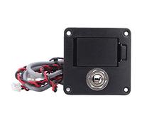 Xiuganpo Pickup per Chitarra, di Preamplificazione Integrato con Sintonizzatore LED a 7 Segmenti Controlli per Bassi e Acuti EQ Modellamento del Tono Interruttore