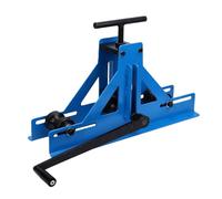 Xiuganpo Piegatubi Manuale, Piegatubi per Acciaio Rame Alluminio, con Angolo di Piegatura Regolabile, a Rulli per Tubi Tondi Quadrati