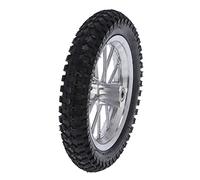 Xiuganpo Pneumatico Anteriore Antiscivolo con Camera D'aria Ispessita per 2 Tempi, Adatto per Mini Moto Cross, Pneumatico in Gomma Affidabile per gli Appassionati di Moto Cross (B(argento))