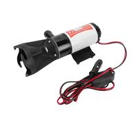 Xiuganpo Pompa per Rifiuti per, Pompa Maceratore Autoadescante da 12 GPM, per Acque Luride con Connettore per Tubo da Giardino da 3/4 Pollici, Interruttore Remoto per, Rimorchi, Barche, Sistemi 12 V