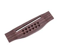 Xiuganpo Ponte per Chitarra a 12 Corde Sostituzione in Palissandro Resistente Leggero per Chitarre Acustiche Bella Finitura Liscia