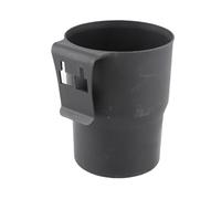 Xiuganpo Portabicchieri Versatile per Telefono e Bevande, Resistente All'aria, Adatto per il Montaggio dello Scarico Dell'aria su Tutte le Auto con Scarico Dell'aria (BLACK)