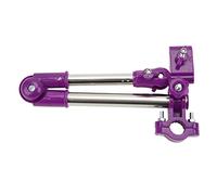 Xiuganpo Portaombrelli per Bicicletta Girevole in Acciaio Inossidabile Supporto Durevole per Biciclette Bici Elettriche Sedie a Rotelle Leggero Dimensioni Compatte per la Guida Sotto la Pioggia o il