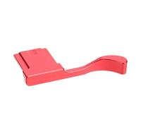 Xiuganpo Premium Lega di Alluminio Camera Thumb Grip Hot Shoe Poggiamano Design Ergonomico Compatibile con le Fotocamere X100VI X100V X100F (rosso)
