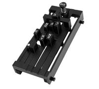Xiuganpo Pressa per Accordi per Chitarra, Trainer per Accordi Portatile per Chitarra da 36 a 41 Pollici, Guida Ergonomica per le Dita, Morsetto di Facile Installazione per Principianti (BLACK)