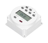 Xiuganpo Programma di Commutazione Timer Digitale LCD Elettronico Cn101A per Caricabatterie per Scaldabagni, Facile Installare (AC220-240V)