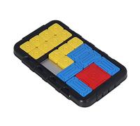 Xiuganpo Puzzle Scorrevole per Bambini Promuove il Pensiero Logico Migliorando le Sfide Gioco di Diapositive Giocattolo Portatile per Bambini 18 Pezzi degli Scacchi per il Gioco Quotidiano Plastica