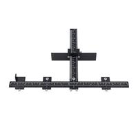 Xiuganpo Regolabile per Maniglia Hardware per Armadio in Alluminio, Pratica Guida di Foratura per la Lavorazione del Legno per L'installazione di Armadi e Cassetti