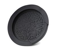 Xiuganpo Resistente Copertura della Buca del Suono in Gomma Nera per Chitarra Classica - Morbida Ed Elastica, Facile da Installare - per Chitarra da 38''/39''