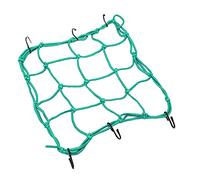 Xiuganpo Rete Portabagagli Robusta Ed Elastica per Veicoli Elettrici - Corda Elastica per Riporre in Sicurezza i Caschi - Pratici Accessori Moto (GREEN)