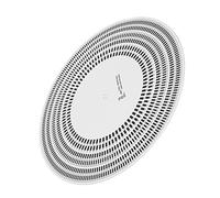 Xiuganpo Rilevamento e Calibrazione della velocità del Disco Stroboscopico per Giradischi, Strumento Professionale per Giradischi per gli Amanti dei Dischi in Vinile, ABS Bianco e, 1 Stroboscopio