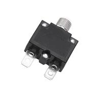 Xiuganpo Ripristina la Protezione Sovraccarico Dell'Interruttore Termico per il Generatore, Interruttore Automatico in Plastica Durevole per il Settore Automobilistico e Industriale (15A)