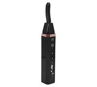 Xiuganpo Riscaldamento Elettrico Piegaciglia Strumento per Arricciare Ciglia a Lunga Durata per Stereotipi Naturali Trucco Ricaricabile USB 280mAh ABS Bianco (BLACK)