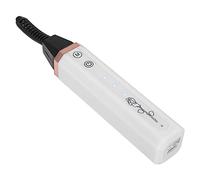 Xiuganpo Riscaldamento Elettrico Piegaciglia Strumento per Arricciare Ciglia a Lunga Durata per Stereotipi Naturali Trucco Ricaricabile USB 280mAh ABS Bianco (WHITE)
