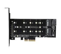 Xiuganpo Riser PCI-E Doppia Tensione Meno Calore Velocità più Veloce SATA3/6Gbps Ad Alta velocità Ottimo per Prestazioni SSD Migliora una Migliore Esperienza di Gioco