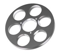 Xiuganpo Rulto Vuoto di Nastro Magnetico, Flessione Ad Alta Resistenza -Resistente Alla Fascia a 6 Bugie Rulzero Vuoto Facile da Installare per la Registrazione (BLACK)