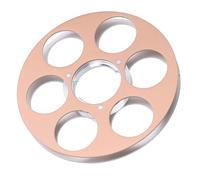 Xiuganpo Rulto Vuoto di Nastro Magnetico, Flessione Ad Alta Resistenza -Resistente Alla Fascia a 6 Bugie Rulzero Vuoto Facile da Installare per la Registrazione (GOLD)