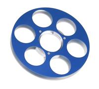 Xiuganpo Rulto Vuoto di Nastro Magnetico, Flessione Ad Alta Resistenza -Resistente Alla Fascia a 6 Bugie Rulzero Vuoto Facile da Installare per la Registrazione (BLUE)