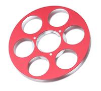 Xiuganpo Rulto Vuoto di Nastro Magnetico, Flessione Ad Alta Resistenza -Resistente Alla Fascia a 6 Bugie Rulzero Vuoto Facile da Installare per la Registrazione (rosso)