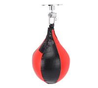 Xiuganpo Sacco da Boxe, Gancio Girevole Resistente Palla da Boxe a Forma di Pera Sacco da in Pelle PU con Supporto in Acciaio Inossidabile per Allenamento Riflesso Fitness MMA