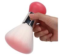 Xiuganpo Salvietta Parrucchiere per Capelli Spezzati, Spazzola in Materiale ABS per Tagliare e Radere i Capelli, e Polvere Facili Rimuovere, Colori Rosa/grigio, Ideale per Parrucchieri Designer