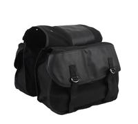 Xiuganpo Scaffale per Biciclette -Saddle Borse, Sacca Sella Universale per la Guida Guidando Guidando (BLACK)
