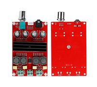 Xiuganpo Scheda Amplificatore Digitale Ad Alta Potenza, Tecnologia Dual Core da 100 W*2, Ideale per Sistemi Domestici, Consigliata per Progetti Fai da Te