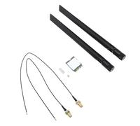 Xiuganpo Scheda WiFi 8265NGW Scheda WiFi Dual Band 1200Mbps M.2 Kit Dispositivi Compatti di Integrazione BT 4.2 (Antenne esterne)